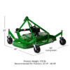3 Point Finish Mower