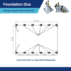 20' × 30' × 12' Single-Truss Arch Storage Shelter