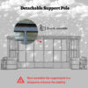 Polycarbonate Wall Mounted Sunroom