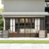 Wall Mounted Sunroom with Side Door