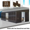 Wall Mounted Sunroom with Side Door